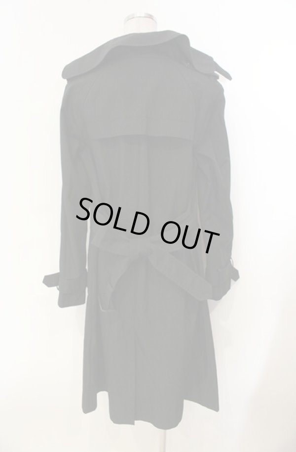 画像4: ヴィヴィアンウエストウッド 中古 / ベルテッドスプリングコート  ブラック  O-26-01-11-001-co-IG-OS (4)