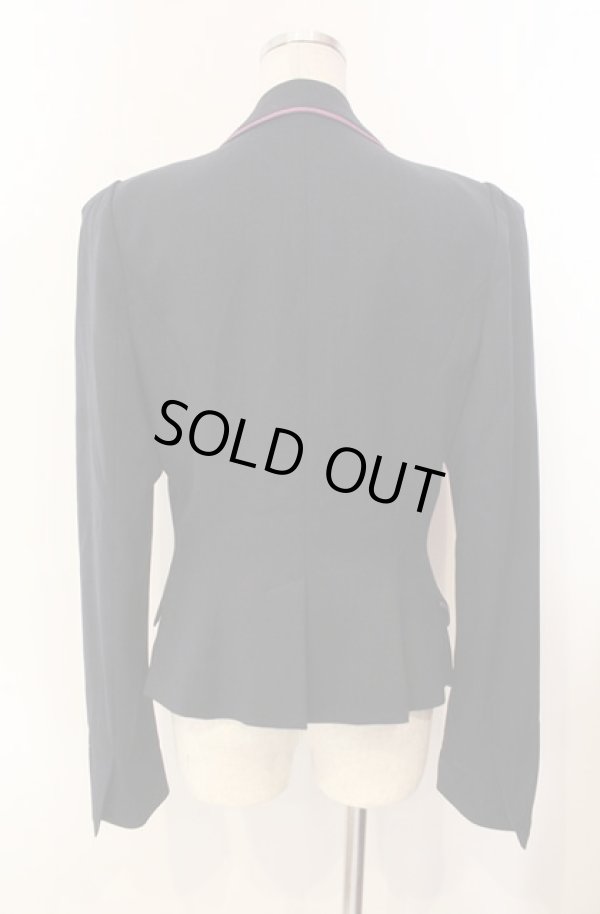 画像5: ヴィヴィアンウエストウッド 中古 / ウエストコートジャケット 42 ネイビーｘパープル  O-26-01-11-006-jc-YM-OS (5)