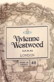 画像6: ヴィヴィアンウエストウッド MAN 中古 / 総柄半袖シャツ 48 ホワイトｘグレー  O-26-01-11-061-bl-YM-OS (6)