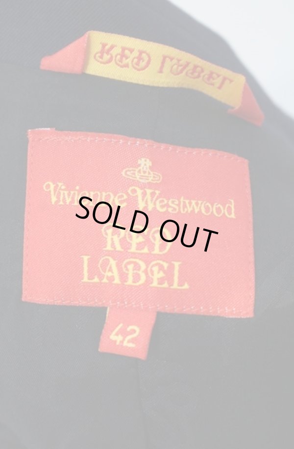 画像6: ヴィヴィアンウエストウッド 中古 / ウエストコートジャケット 42 ネイビーｘパープル  O-26-01-11-006-jc-YM-OS (6)