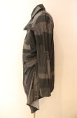 画像4: ヴィヴィアンウエストウッド MAN 中古 / パッチワーク風ロングシャツ 46 グレー  O-26-01-11-063-bl-YM-OS (4)