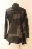 画像5: ヴィヴィアンウエストウッド MAN 中古 / パッチワーク風ロングシャツ 46 グレー  O-26-01-11-063-bl-YM-OS (5)