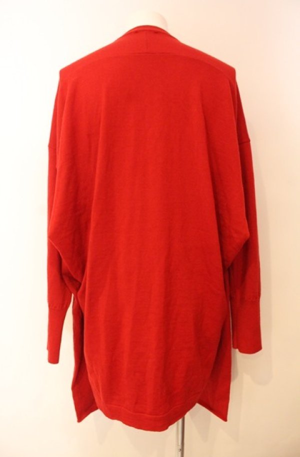 画像5: ヴィヴィアンウエストウッド MAN 中古 / 4アームカーディガン F レッド  O-26-01-11-065-to-YM-OS (5)