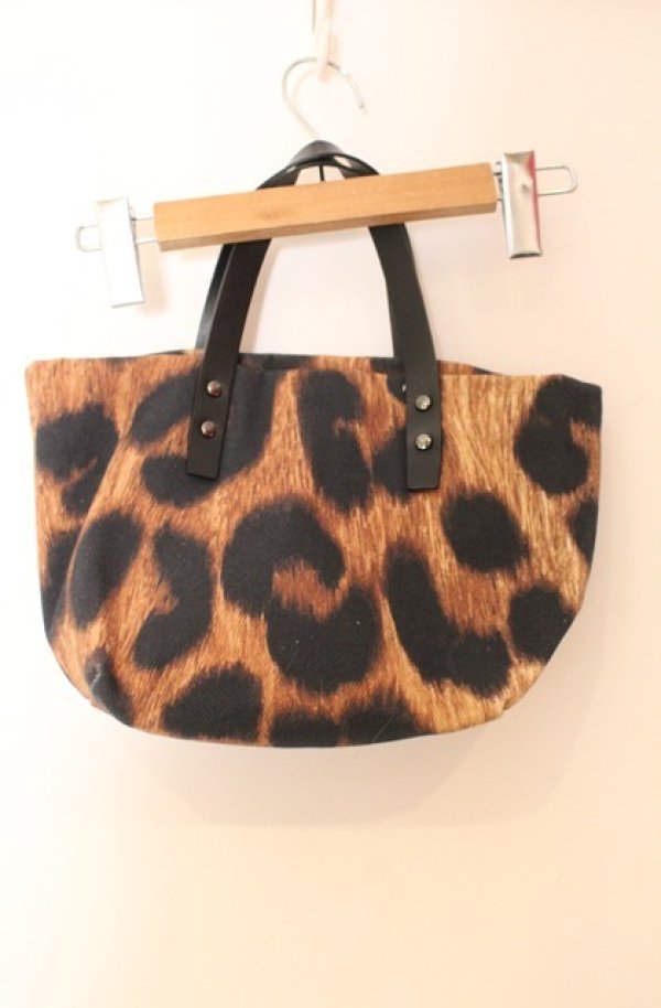画像3: ヴィヴィアンウエストウッド 中古 / LEOPARD トートバッグ S  ブラウン  O-26-01-11-072-ba-YM-OS (3)