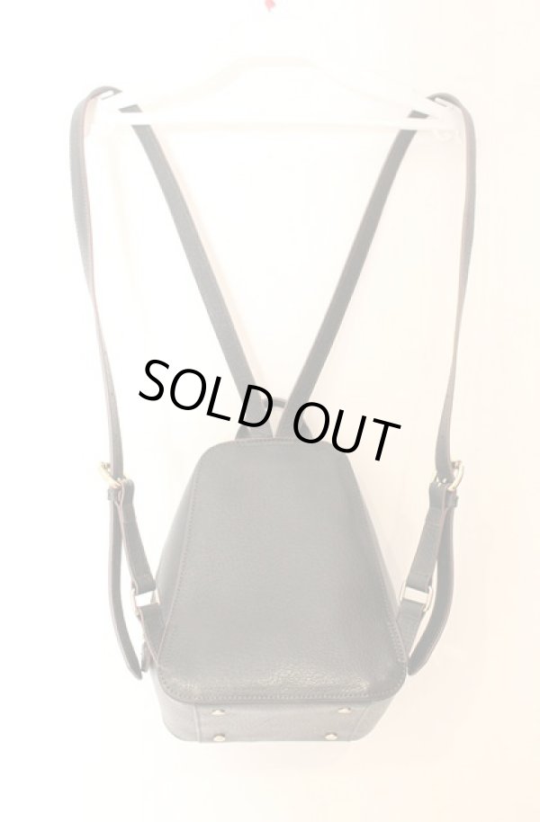 画像4: ヴィヴィアンウエストウッド 中古 / EXECUTIVE ミニリュック（エグゼクティブ）  ブラック（ボルドー系）  O-26-01-11-073-ba-YM-OS (4)