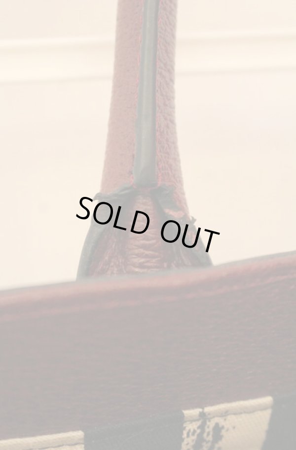 画像5: ヴィヴィアンウエストウッド 中古 / EXECUTIVEスクエアトートバッグ  ワイン  O-26-01-11-074-ba-YM-OS (5)