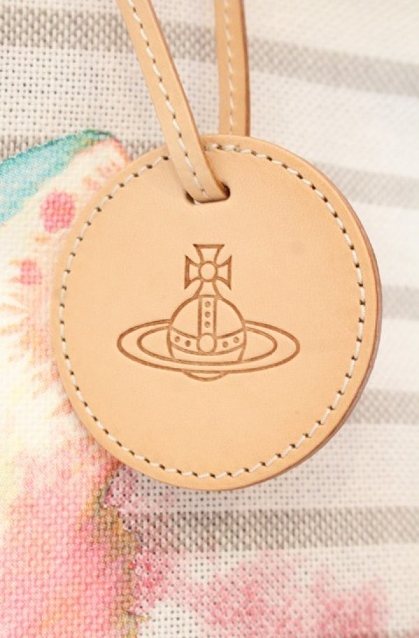 画像3: ヴィヴィアンウエストウッド 中古 / KITTY WITH WINE STAINS トートバッグ  アイボリー  O-26-01-11-075-ba-YM-OS (3)