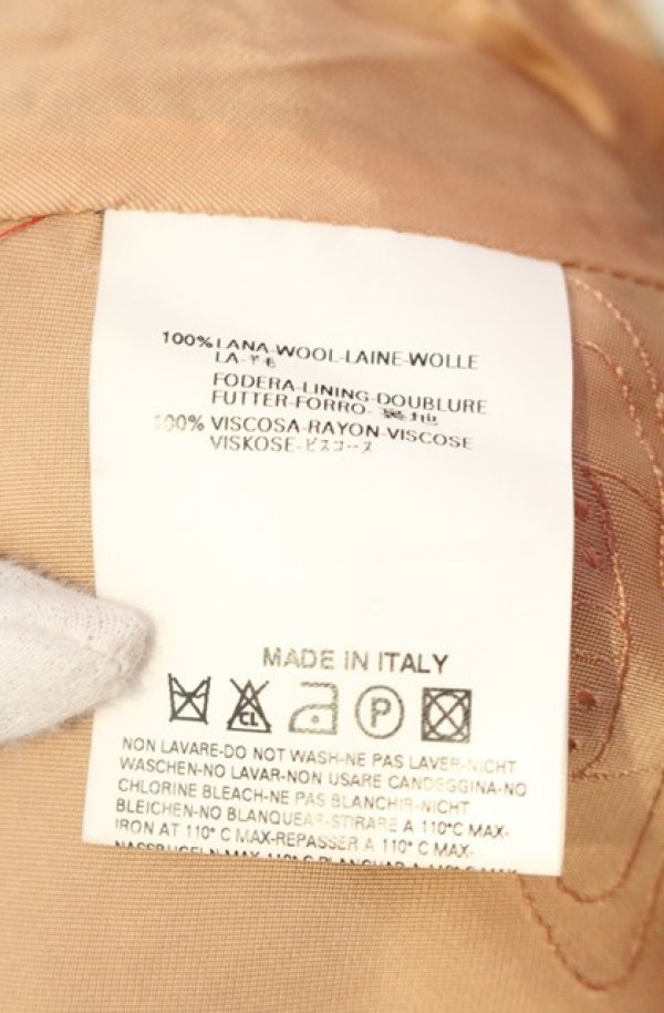 画像7: ヴィヴィアンウエストウッド 中古 / 3Bストライプテーラードジャケット 42 ブラックｘピンク  O-26-01-11-007-jc-YM-OS (7)