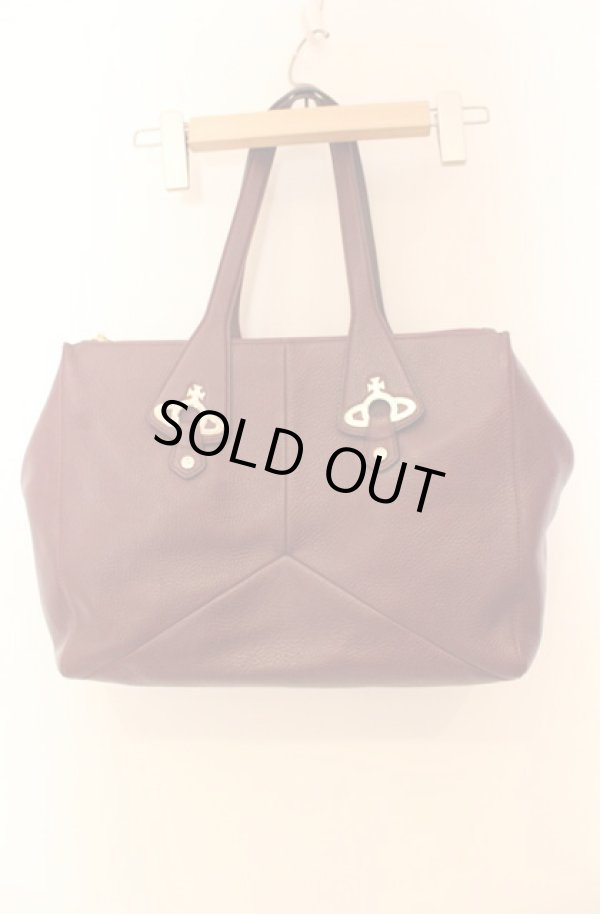 画像3: ヴィヴィアンウエストウッド 中古 / NEW CAMEO デイバッグ（ニューカメオ）  ワイン  O-26-01-11-079-ba-YM-OS (3)