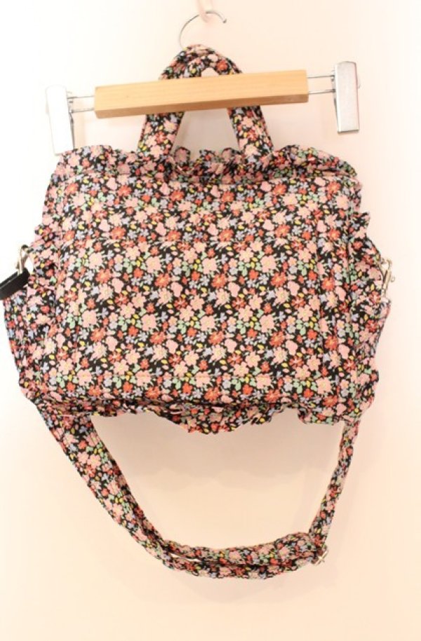 画像3: ヴィヴィアンウエストウッド 中古 / フリルアイダーダウンバッグ  ピンクｘマルチ  O-26-01-11-080-ba-YM-OS (3)