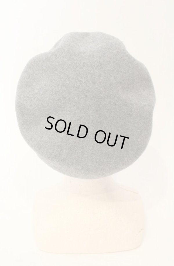 画像4: ヴィヴィアンウエストウッド 中古 / ワンポイントORBベレー帽  グレー  O-26-01-11-082-ha-YM-OS (4)