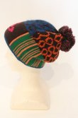 画像3: ヴィヴィアンウエストウッド 中古 / ヘリテージパッチワークニット帽  マルチ  O-26-01-11-083-ha-YM-OS (3)