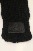 画像2: ヴィヴィアンウエストウッド 中古 / Cat Ear Kint（キャットイヤーニットキャップ）  ブラック  O-26-01-11-084-ha-YM-OS (2)