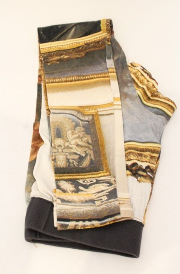 画像2: ヴィヴィアンウエストウッド 中古 / ウォレスコレクションレギンス 00 マルチ  O-26-01-11-090-pa-YM-OS (2)