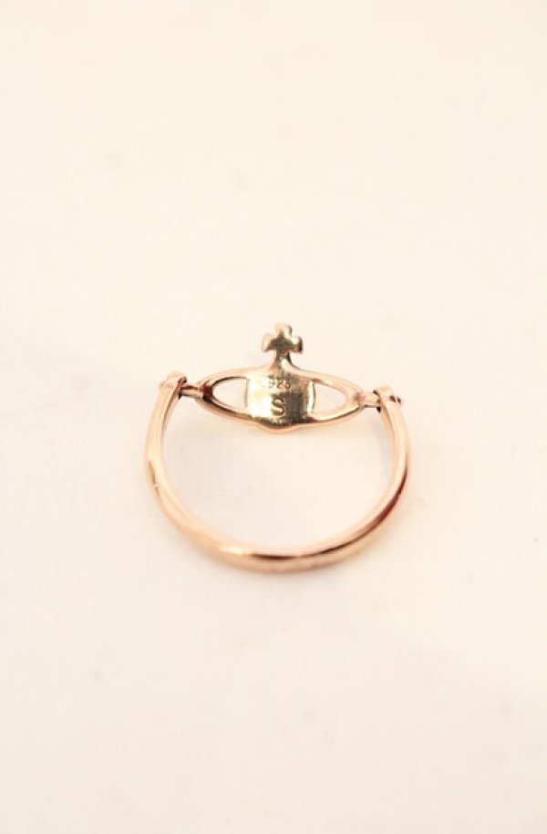 画像4: ヴィヴィアンウエストウッド 中古 / ヴァンドームリング S（11号） ピンクゴールド  O-26-01-11-094-rg-YM-OS (4)