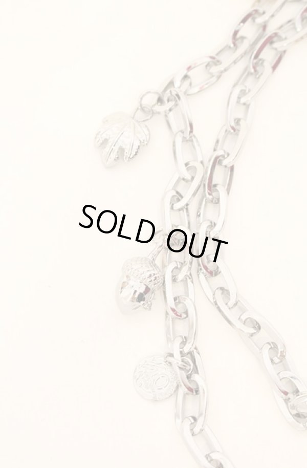 画像2: ヴィヴィアンウエストウッド 中古 / MULTI CHARM ベルト（マルチチャームベルト） シルバーｘゴールド   O-26-01-11-096-gd-YM-OS (2)