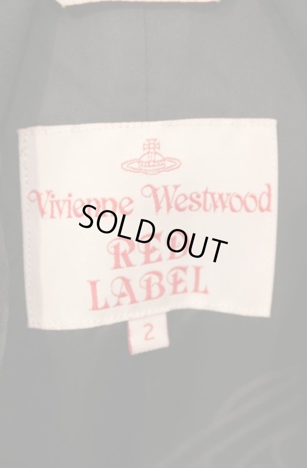 画像6: ヴィヴィアンウエストウッド 中古 / ベルテッドスプリングコート  ブラック  O-26-01-11-001-co-IG-OS (6)