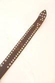 画像5: ヴィヴィアンウエストウッド 中古 / オーバルバックルスタッズベルト メンズS規格 ブラウンｘシルバー  O-26-01-11-099-gd-YM-OS (5)