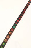 画像3: ヴィヴィアンウエストウッド 中古 / フラワーチャートナローベルト  ブラックｘピンク  O-26-01-11-100-gd-YM-OS (3)