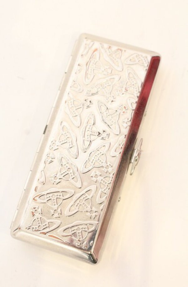 画像2: ヴィヴィアンウエストウッド 中古 / メタルシガレットケース  シルバー  O-26-01-11-102-ac-YM-OS (2)