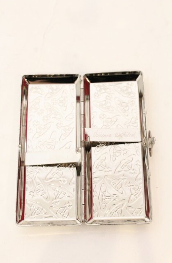 画像4: ヴィヴィアンウエストウッド 中古 / メタルシガレットケース  シルバー  O-26-01-11-102-ac-YM-OS (4)