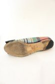 画像6: ヴィヴィアンウエストウッド 中古 / TARTAN FLAT SHOE（タータンフラットシューズ） 38（24cm） グリーン  O-26-01-11-106-sh-YM-OS (6)