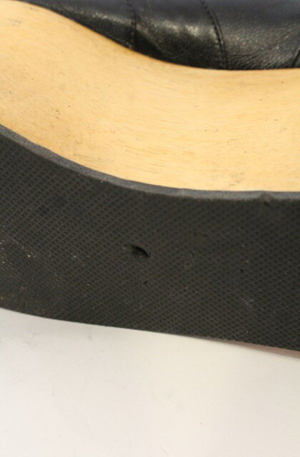 画像9: ヴィヴィアンウエストウッド 中古 / ロッキンホースゴルフ 6（24.5-25cm） ブラック  O-26-01-11-107-sh-YM-OS (9)