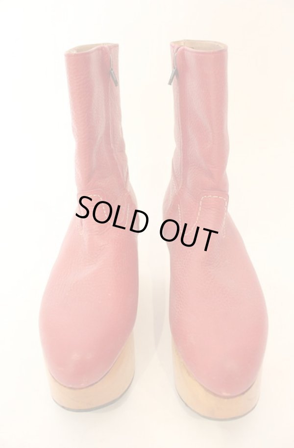 画像2: ヴィヴィアンウエストウッド 中古 / ロッキンホースブーツ 5（約24.5cm） レッド  O-26-01-11-108-sh-YM-OS (2)