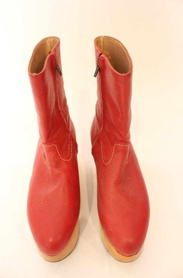 画像3: ヴィヴィアンウエストウッド 中古 / ロッキンホースブーツ 5（約24.5cm） レッド  O-26-01-11-108-sh-YM-OS (3)