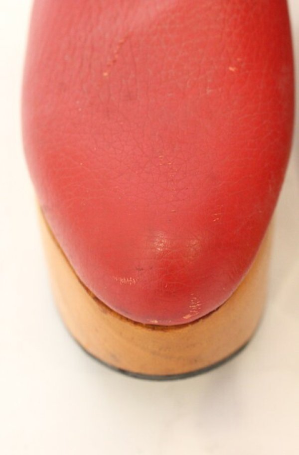 画像4: ヴィヴィアンウエストウッド 中古 / ロッキンホースブーツ 5（約24.5cm） レッド  O-26-01-11-108-sh-YM-OS (4)