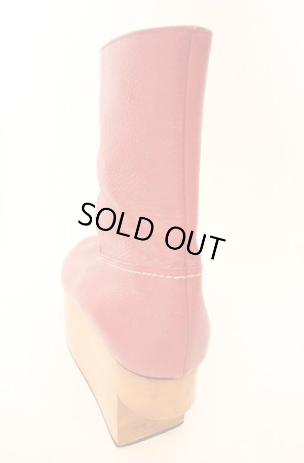 画像6: ヴィヴィアンウエストウッド 中古 / ロッキンホースブーツ 5（約24.5cm） レッド  O-26-01-11-108-sh-YM-OS (6)