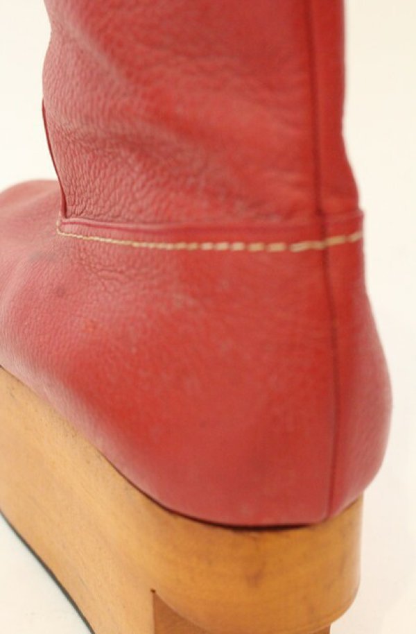 画像7: ヴィヴィアンウエストウッド 中古 / ロッキンホースブーツ 5（約24.5cm） レッド  O-26-01-11-108-sh-YM-OS (7)