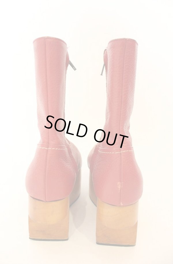 画像8: ヴィヴィアンウエストウッド 中古 / ロッキンホースブーツ 5（約24.5cm） レッド  O-26-01-11-108-sh-YM-OS (8)