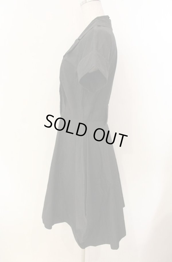 画像4: ヴィヴィアンウエストウッド 中古 / コットンフレアワンピース 2 ブラック  O-26-01-11-013-op-YM-ZH (4)