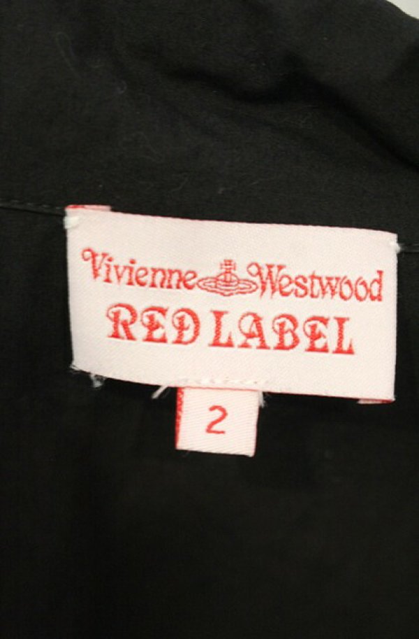 画像6: ヴィヴィアンウエストウッド 中古 / コットンフレアワンピース 2 ブラック  O-26-01-11-013-op-YM-OS (6)
