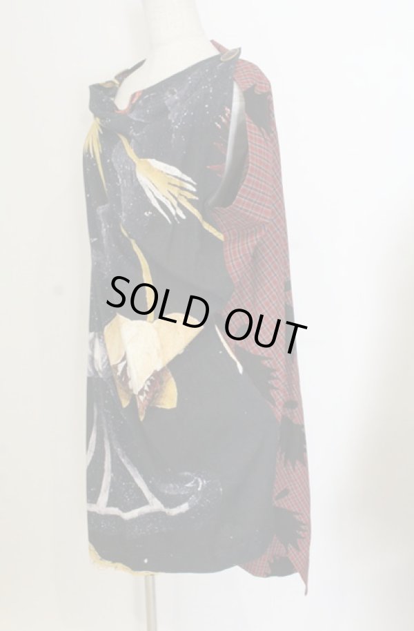 画像3: ヴィヴィアンウエストウッド 中古 / カーピフラワーワンピース 00 マルチ  O-26-01-25-018-op-YM-ZH (3)