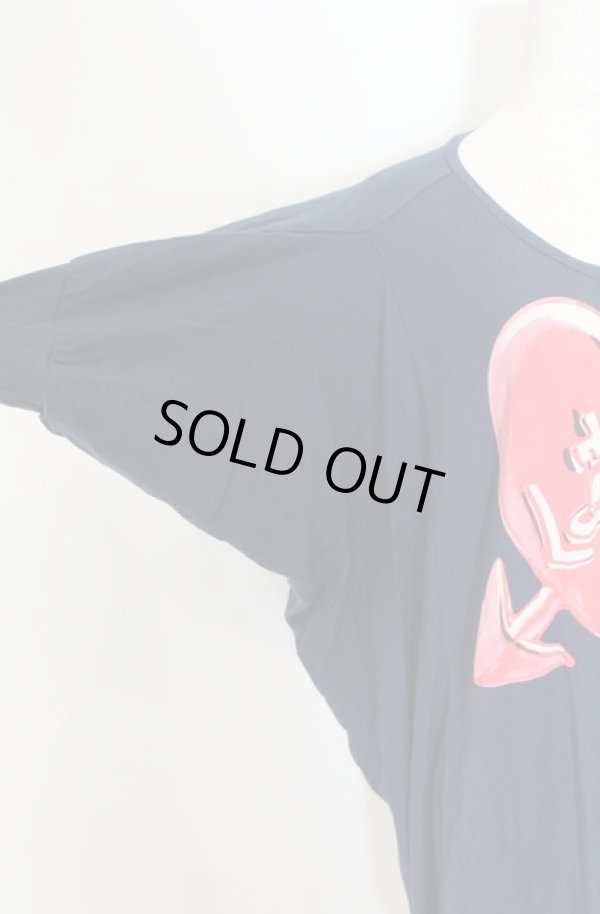 画像2: ヴィヴィアンウエストウッド 中古 / アロープリントカットワンピース 3 ネイビー  O-26-01-25-021-op-YM-OS (2)