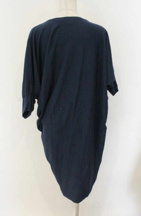 画像4: ヴィヴィアンウエストウッド 中古 / アロープリントカットワンピース 3 ネイビー  O-26-01-25-021-op-YM-OS (4)