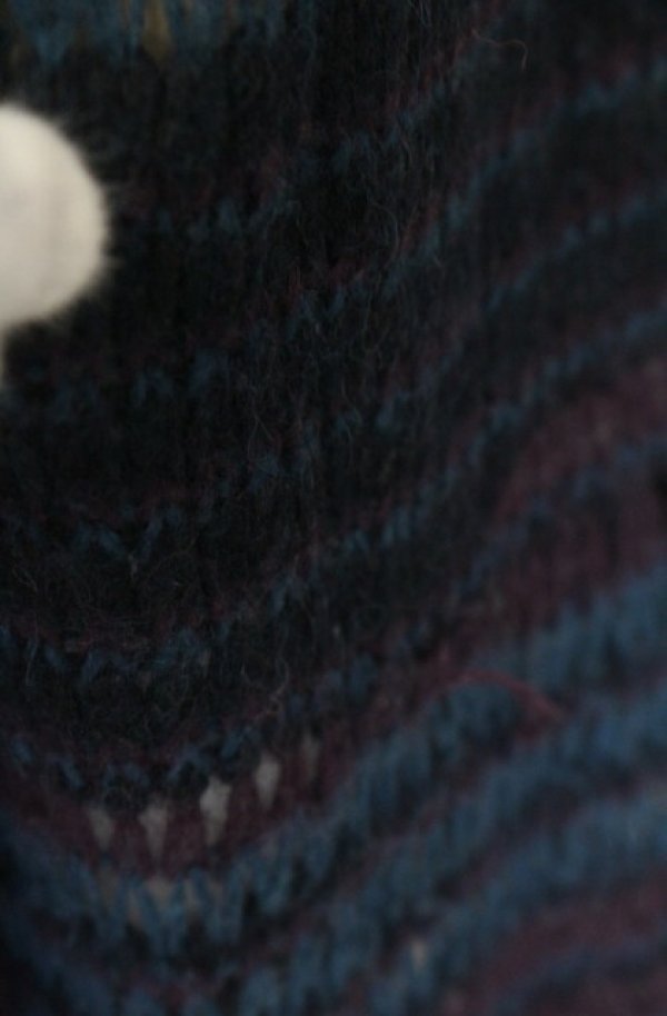 画像4: ヴィヴィアンウエストウッド 中古 / グラデーションローゲージニットワンピース 2 ブルーｘパープル  O-26-01-25-022-op-YM-OS (4)