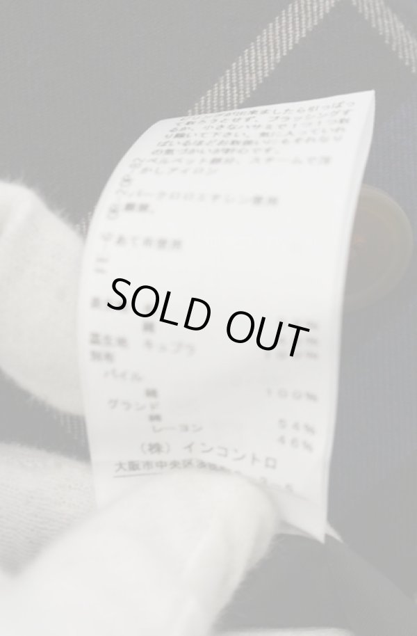画像4: ヴィヴィアンウエストウッド 中古 / TARTAN CHECKジャケット 2 ブルー  O-26-01-25-002-jc-YM-OS (4)