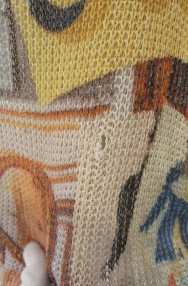 画像2: ヴィヴィアンウエストウッド 中古 / MOODBOARD PRINT KNITプルオーバー 00 マルチ  O-26-01-25-025-to-YM-OS (2)