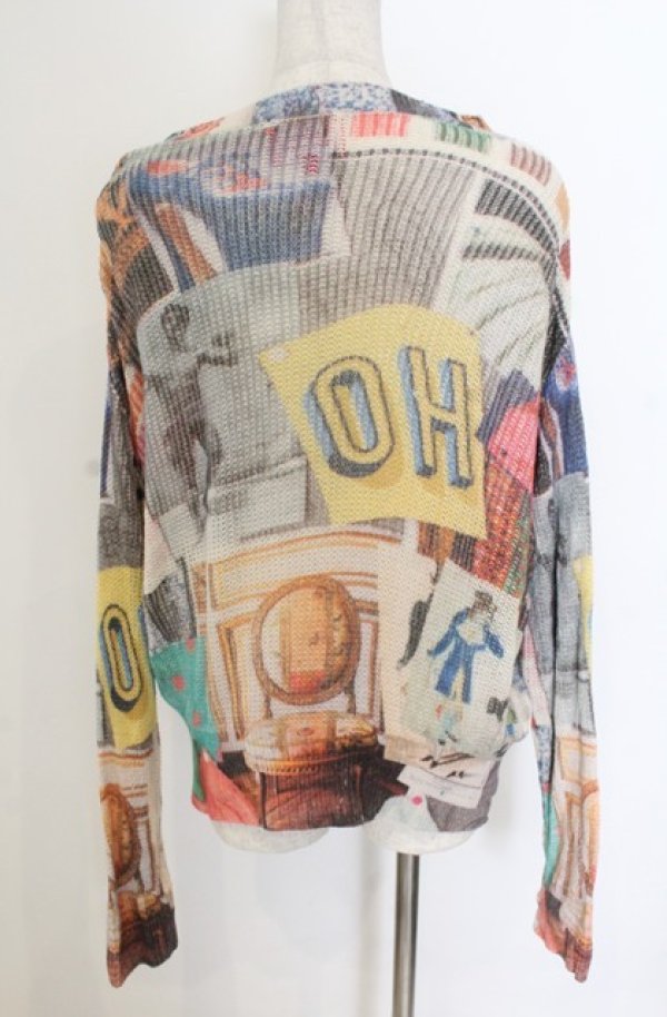 画像4: ヴィヴィアンウエストウッド 中古 / MOODBOARD PRINT KNITプルオーバー 00 マルチ  O-26-01-25-025-to-YM-OS (4)