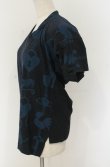 画像2: ヴィヴィアンウエストウッド 中古 / チャームプリント半袖カットソー 1 ブルーｘブラック  O-26-01-25-026-to-YM-OS (2)