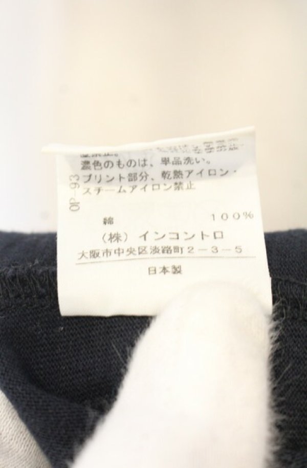 画像5: ヴィヴィアンウエストウッド 中古 / チャームプリント半袖カットソー 1 ブルーｘブラック  O-26-01-25-026-to-YM-OS (5)