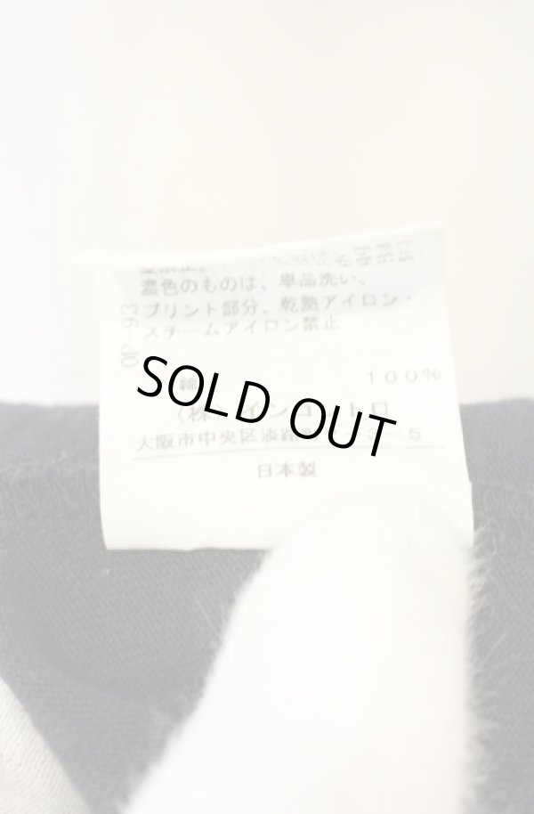 画像5: ヴィヴィアンウエストウッド 中古 / チャームプリント半袖カットソー 1 ブルーｘブラック  O-26-01-25-026-to-YM-OS (5)