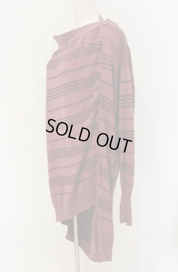 画像2: ヴィヴィアンウエストウッド 中古 / スクエア変形サマーニットワンピース 2 レッド  O-26-01-25-027-op-YM-ZH (2)