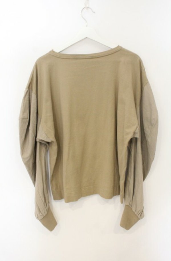 画像3: ヴィヴィアンウエストウッド 中古 / バルーンスリーブカットソー 00 ライトブラウン  O-26-01-25-029-to-YM-OS (3)