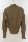 画像2: ヴィヴィアンウエストウッド 中古 / ボウカラーカーディガン 3 ブラウン  O-26-01-25-032-to-IG-OS (2)