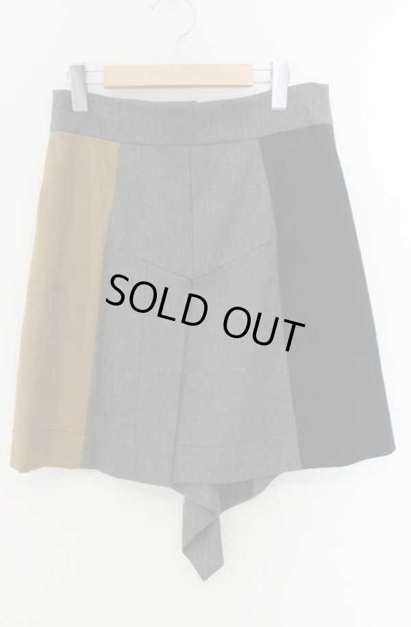 画像3: ヴィヴィアンウエストウッド 中古 / パッチワークウールスカート 3 マルチ  O-26-01-25-041-sk-YM-OS (3)