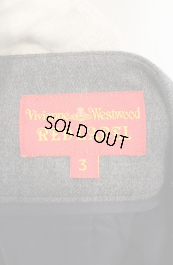 画像4: ヴィヴィアンウエストウッド 中古 / パッチワークウールスカート 3 マルチ  O-26-01-25-041-sk-YM-OS (4)